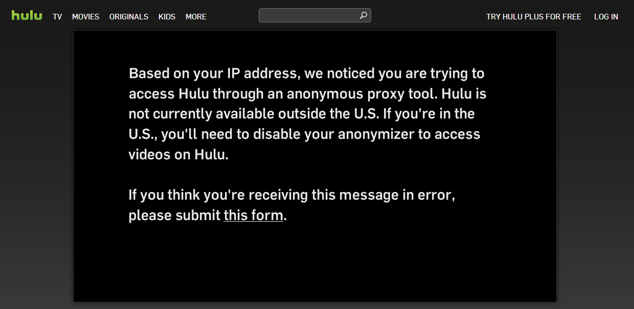 Hulu Blocks VPN Users… Then How?