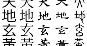 On Chinese Fonts I Know