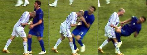 Zinedine Zidane Headbutt